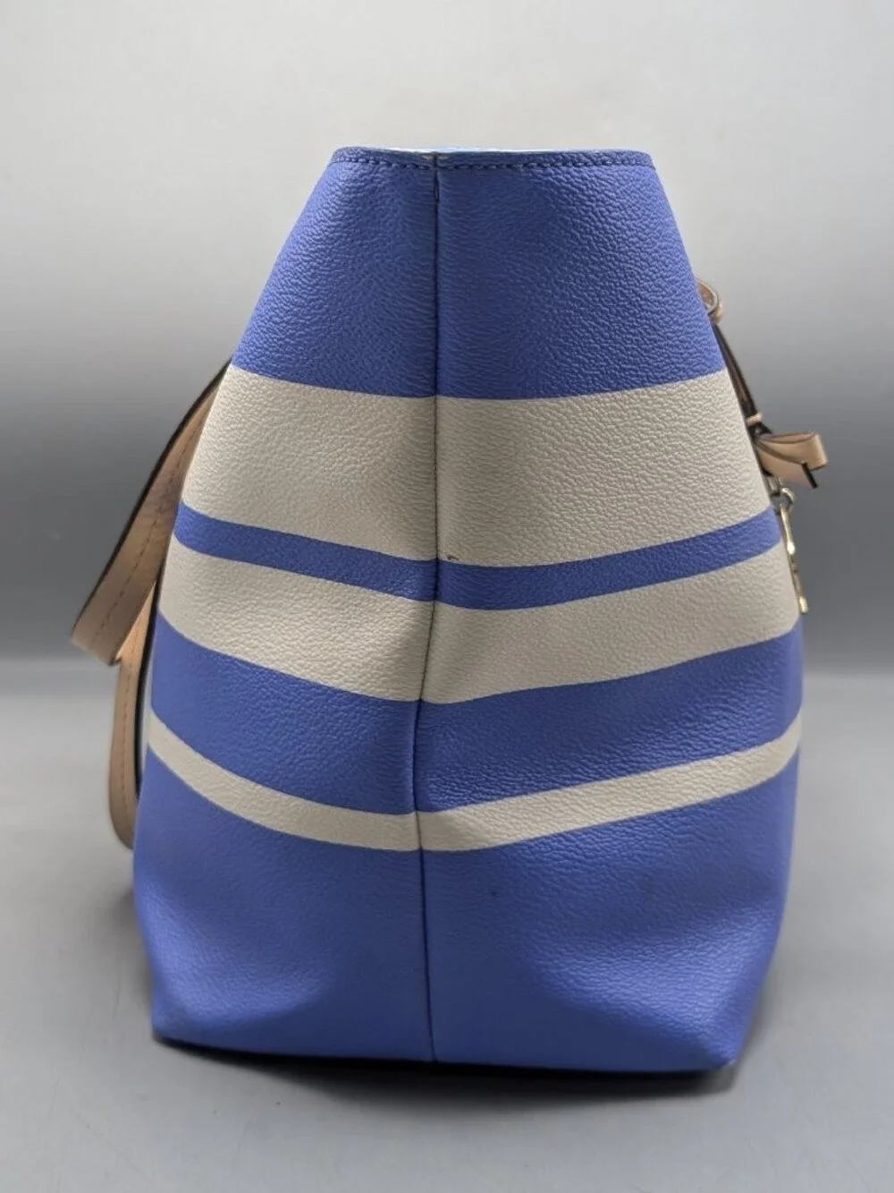 Authentic Kate Spade New York Striped PVC Hawthorne Lane Ryan Tote Bag